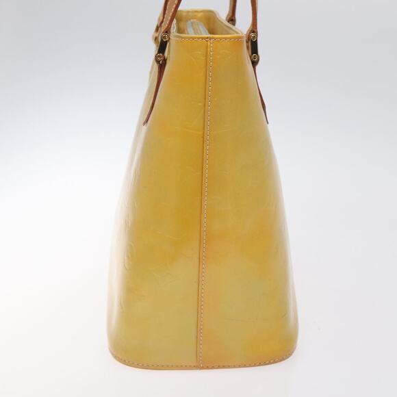 LOUIS VUITTON Monogram Vernis Houston Hand Bag Gris M91053 - Picture 4 of 13